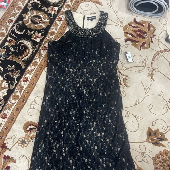 Cachet Black sparkly dress NWT size 12 - Picture 5 of 14